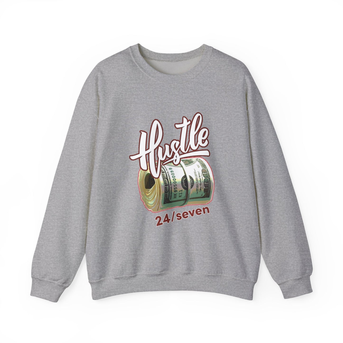 Hustle 24/7 Unisex Heavy Blend™ Crewneck Sweatshirt