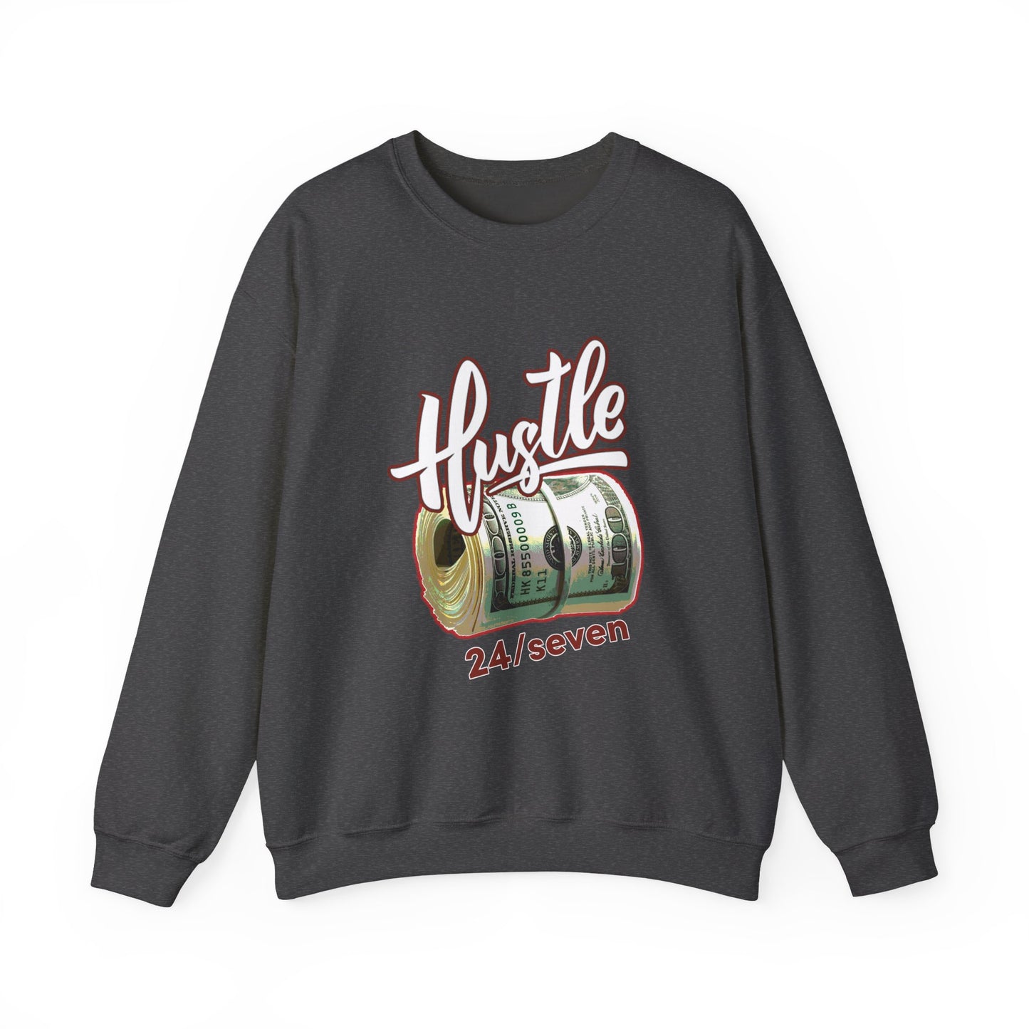 Hustle 24/7 Unisex Heavy Blend™ Crewneck Sweatshirt