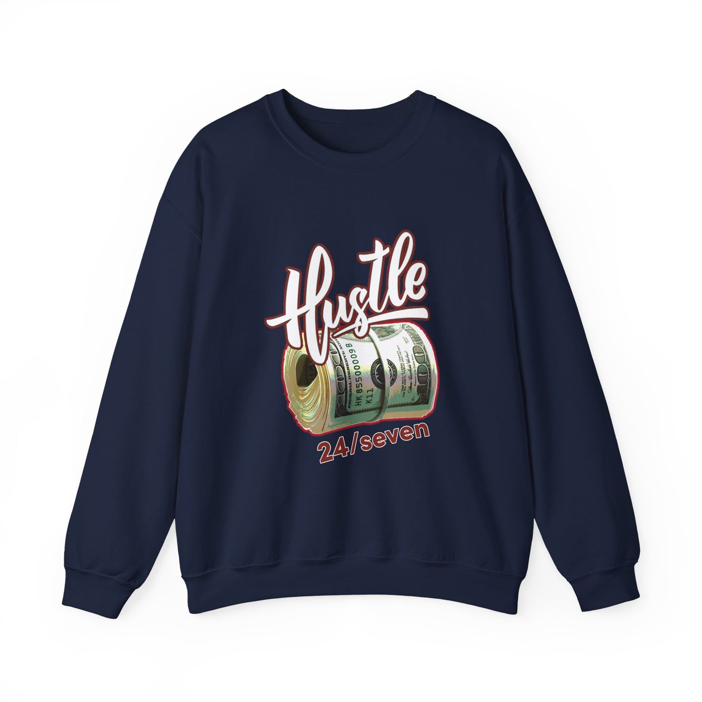 Hustle 24/7 Unisex Heavy Blend™ Crewneck Sweatshirt