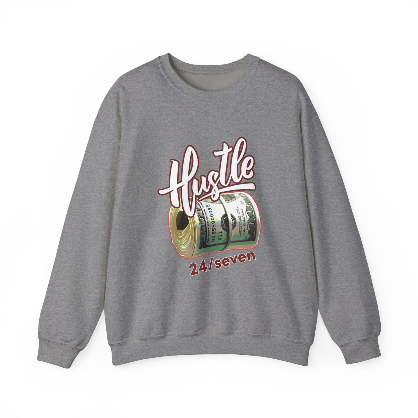 Hustle 24/7 Unisex Heavy Blend™ Crewneck Sweatshirt