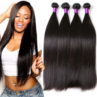 Brazilin human straight hair Brazil natural color