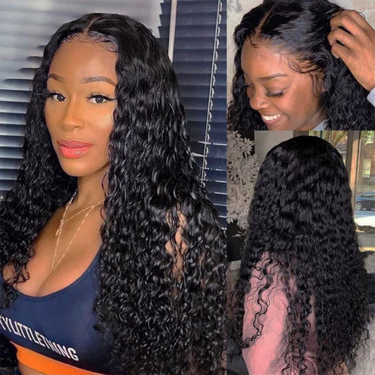 Curly Human Hair Wig Lace Hair