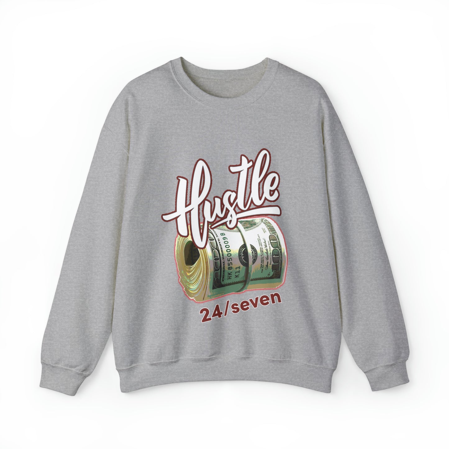 Hustle 24/7 Unisex Heavy Blend™ Crewneck Sweatshirt