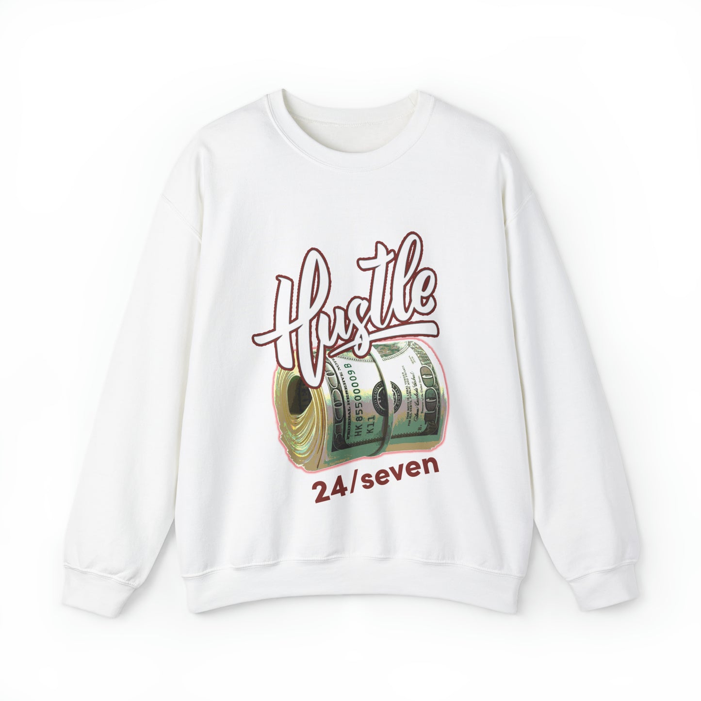 Hustle 24/7 Unisex Heavy Blend™ Crewneck Sweatshirt