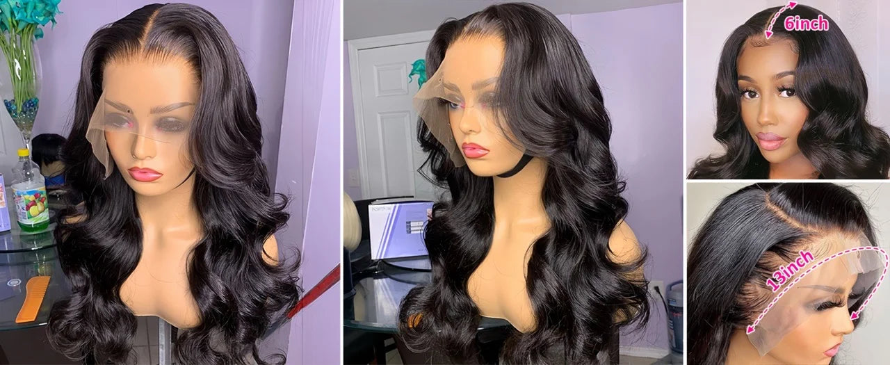 280% Remy 30 40 Inch Body Wave 13x6 Hd Lace Frontal Wig Human Hair Brazilian Pre Plucked Lace Wigs For Women 13x4 Lace Front Wig