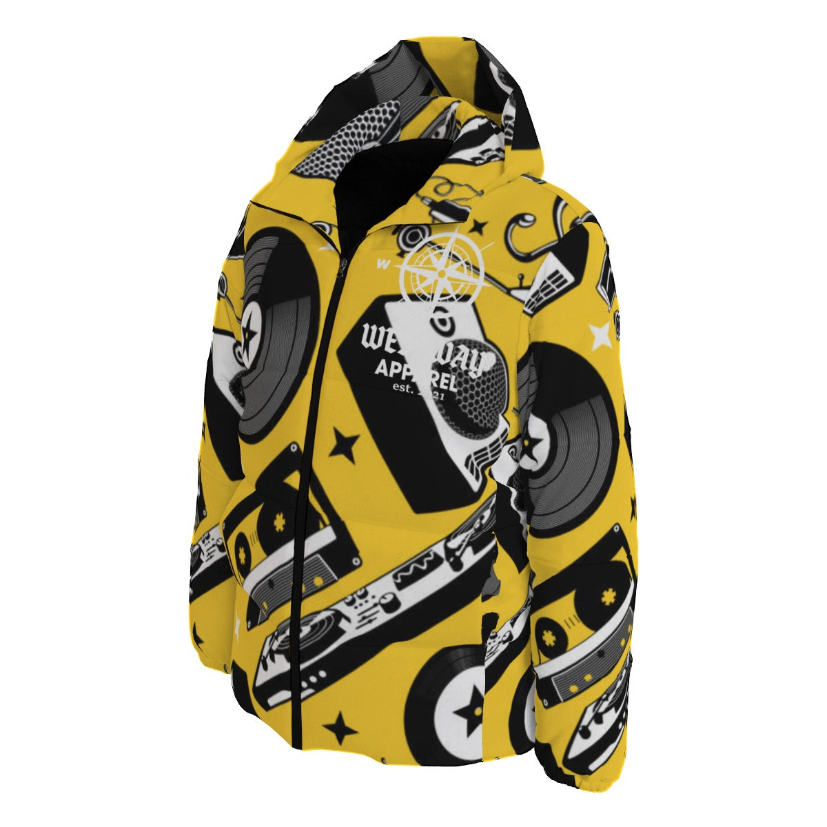 WestWay Apparel All-Over Print Unisex Down Jacket