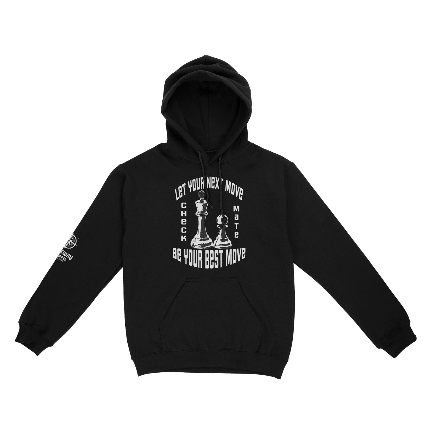 Let your next move be your best move Sleeve Printed Standard Hoodie