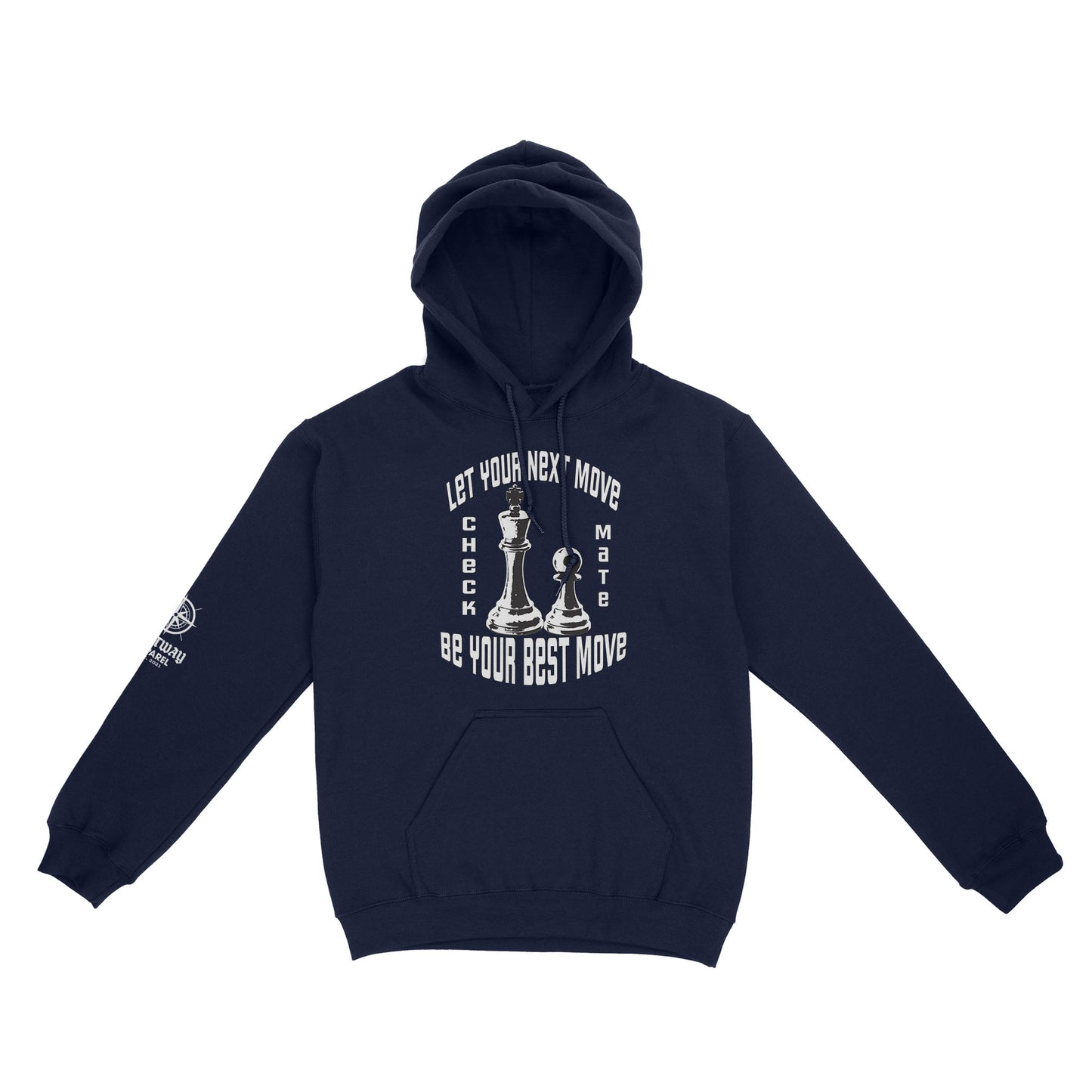 Let your next move be your best move Sleeve Printed Standard Hoodie